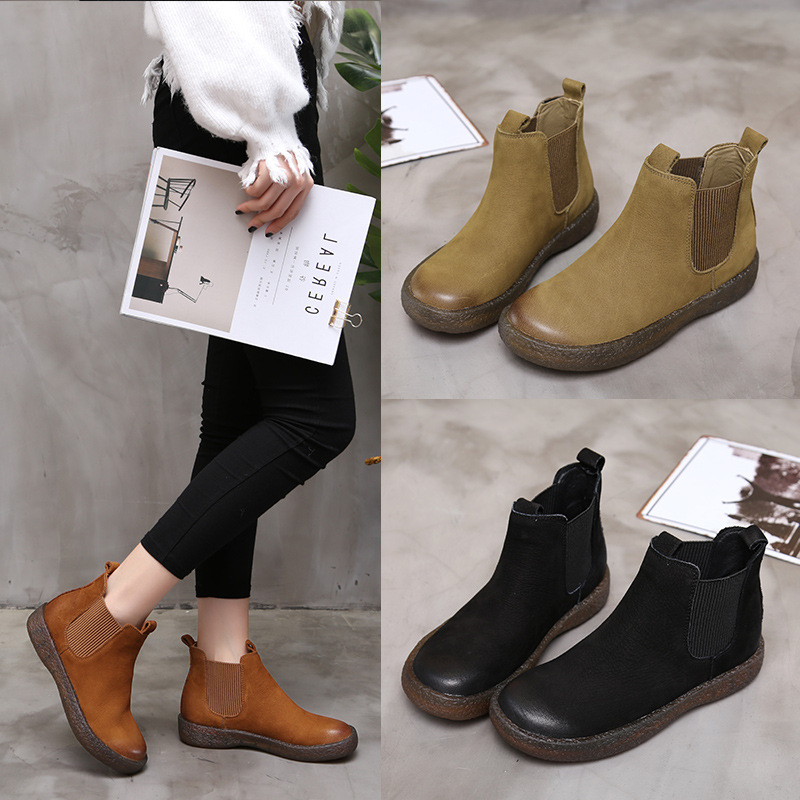 Bottes femme en En cuir - Ref 3355253 Image 1