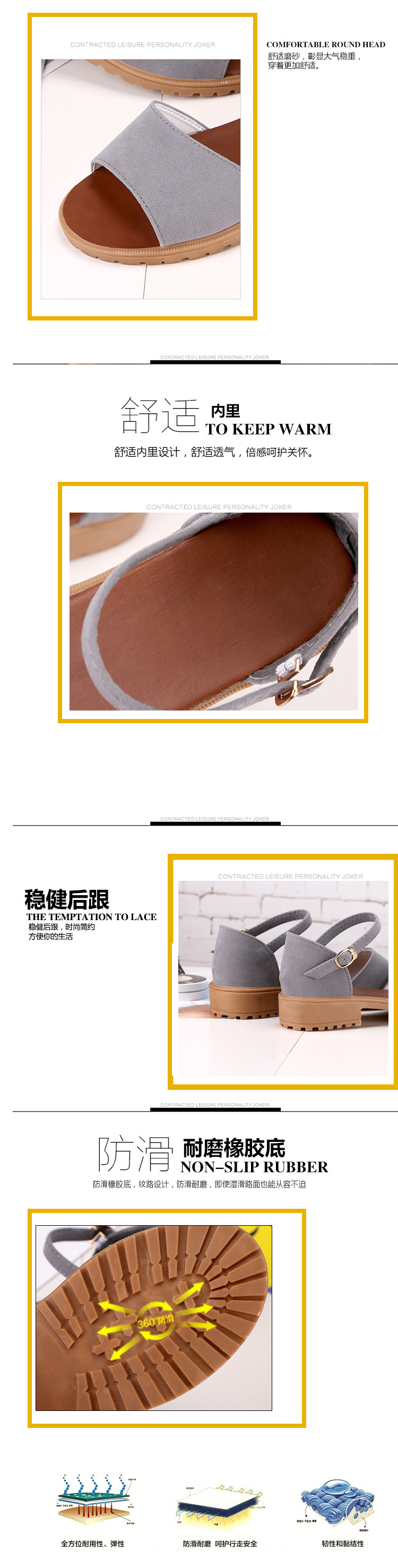 Chaussures été pour femme en Caoutchouc - Ref 3346941 Image 20