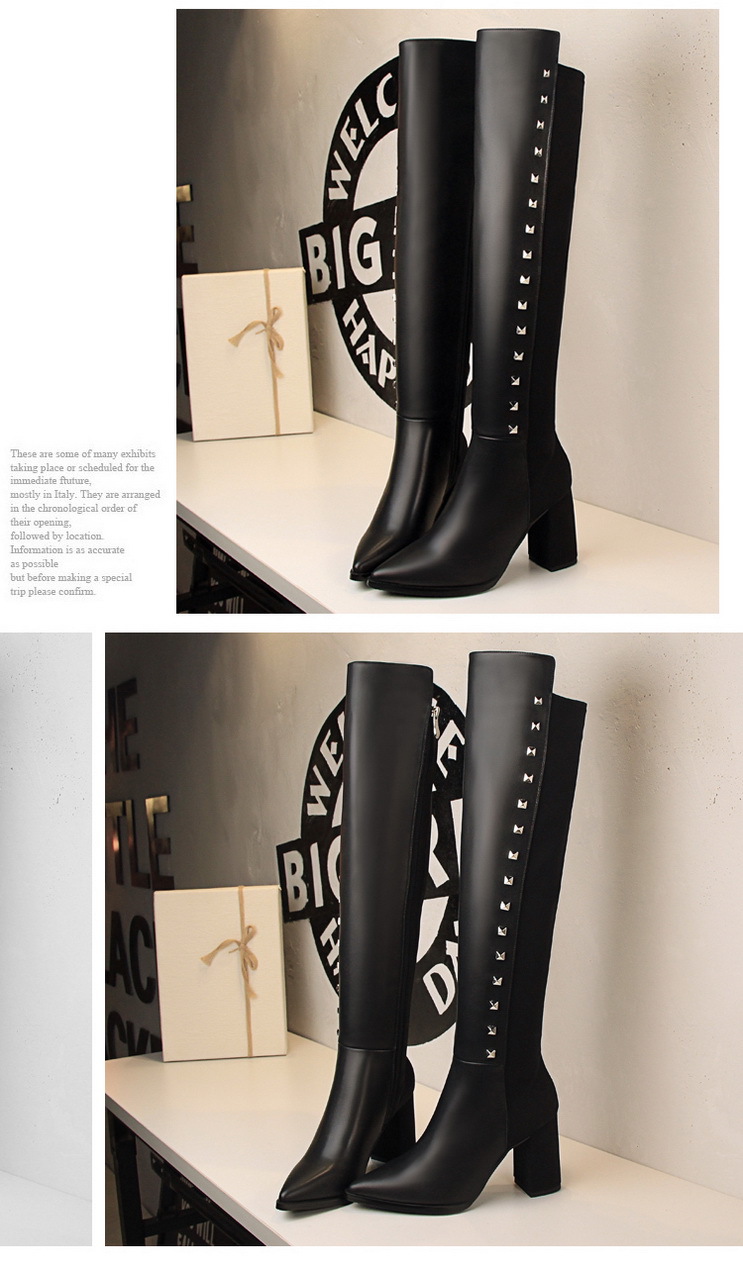 Bottes femme BIGTREE en PU artificiel - Ref 3354849 Image 19