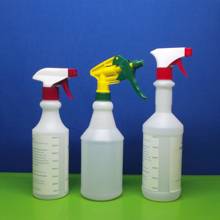 供应28牙口 500ML 750ML 喷枪瓶 洗涤瓶子 化工瓶子 塑料瓶子
