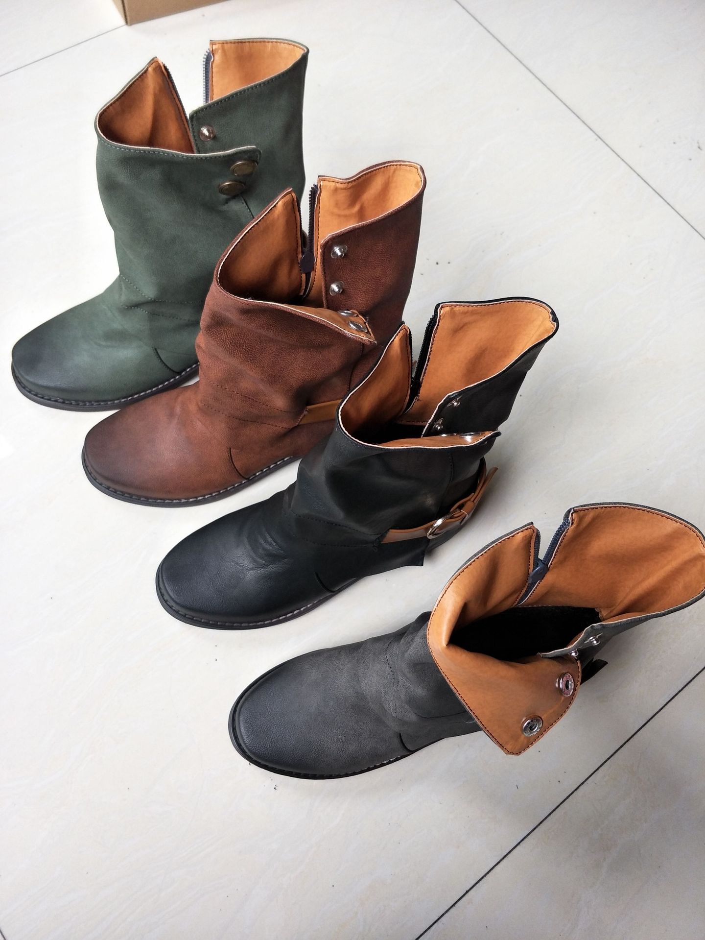 Bottes femme INDéPENDANCE en PU artificiel - Ref 3355081 Image 20