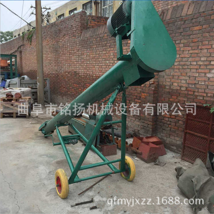 螺旋输送机设备珠海复合肥涂膜扑粉螺旋输送机