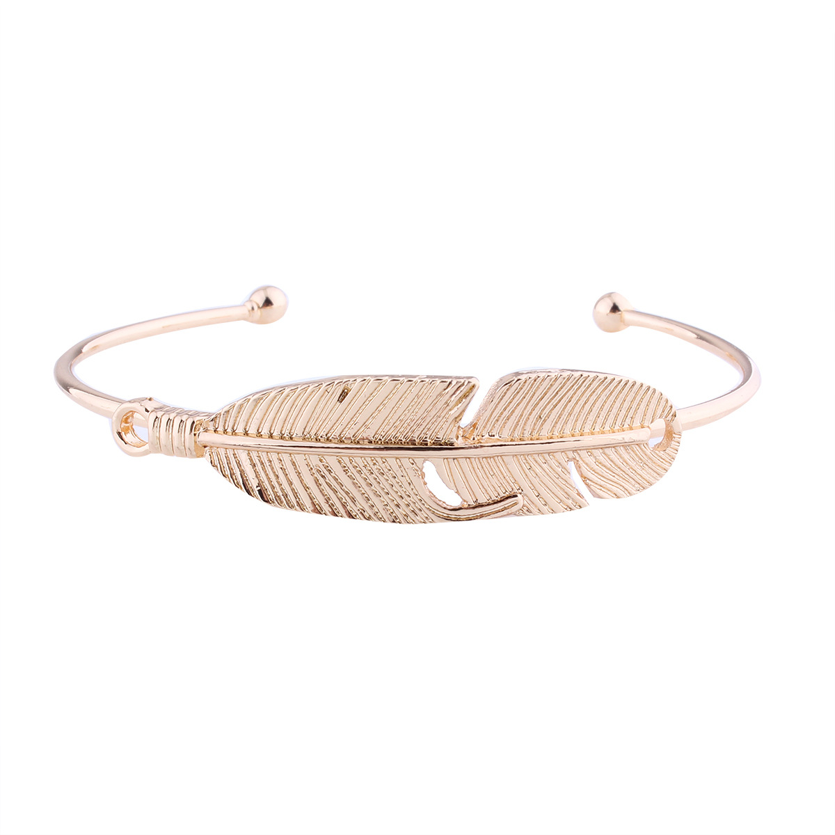 Fashion Alloy plating bracelet Sweetheart (Gold)NHNMD4062-Gold