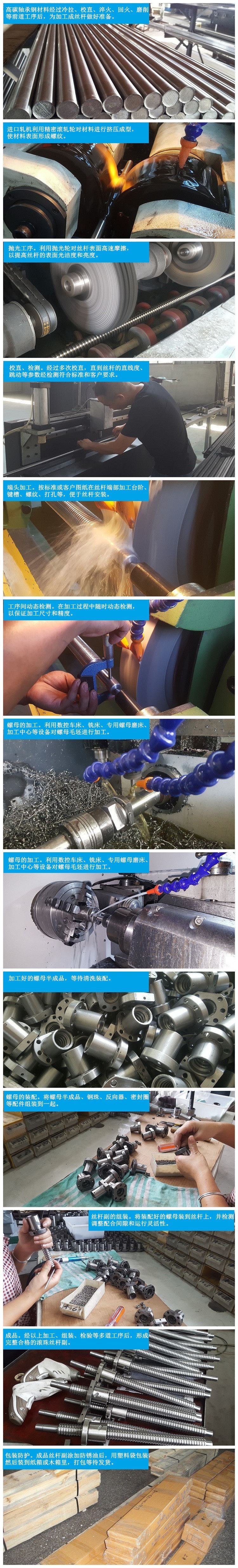 丝杆工艺流程图配文字说明