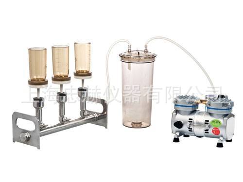 台湾Rocker BioVac321A铝制三联换膜过滤器 无油真空泵