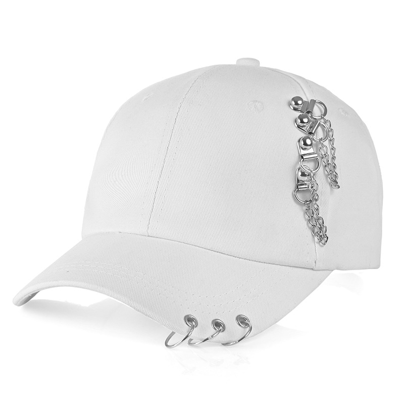 Unisex Hip-hop Solid Color Curved Eaves Baseball Cap display picture 1