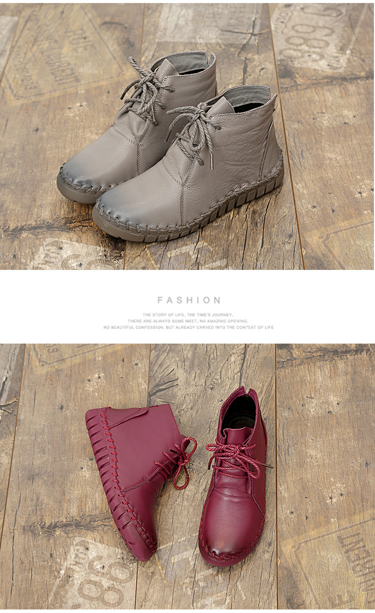 Bottes femme INFOHOMME en En cuir - Ref 3355276 Image 38