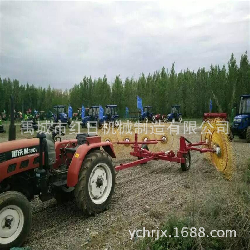 圆盘搂草机 红日机械供应指盘搂草机 厂家供应搂草机