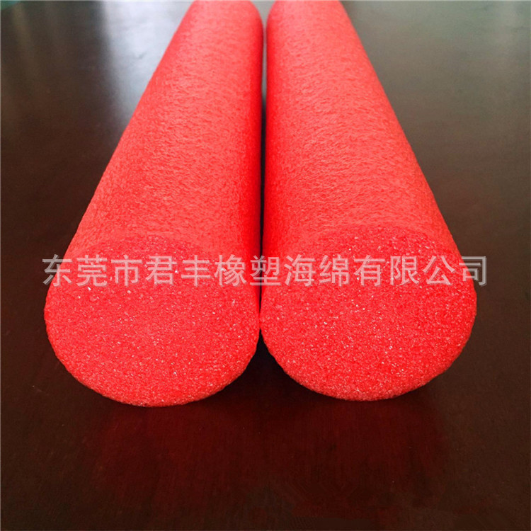 君丰供应泡沫棍 瑜伽柱直径50mm EPE珍珠棉棒实心 彩色泡沫棒