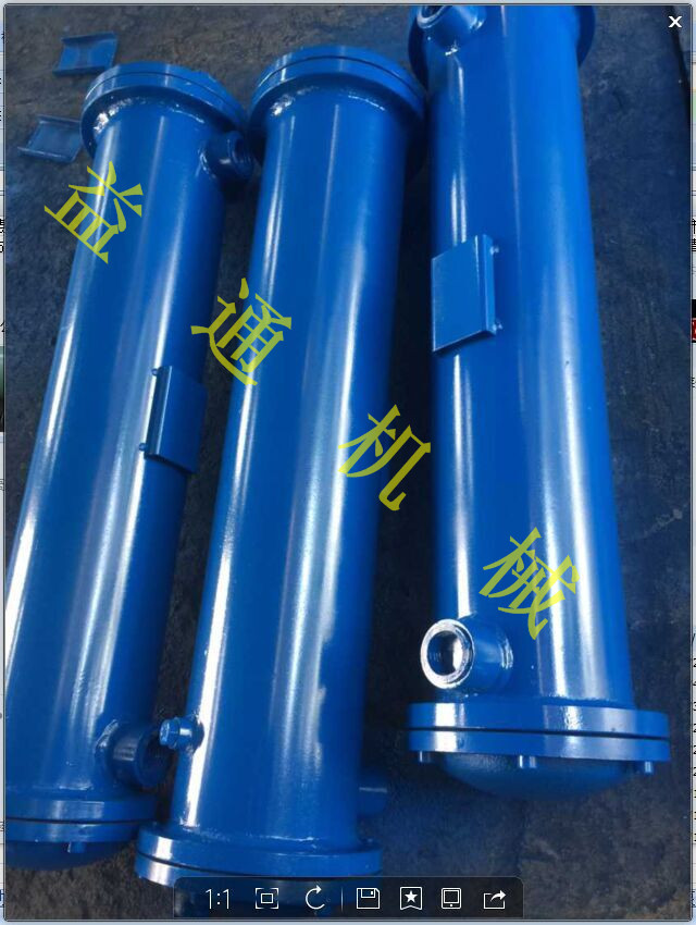 河南列管式水冷却器代理经销  10平方换热器