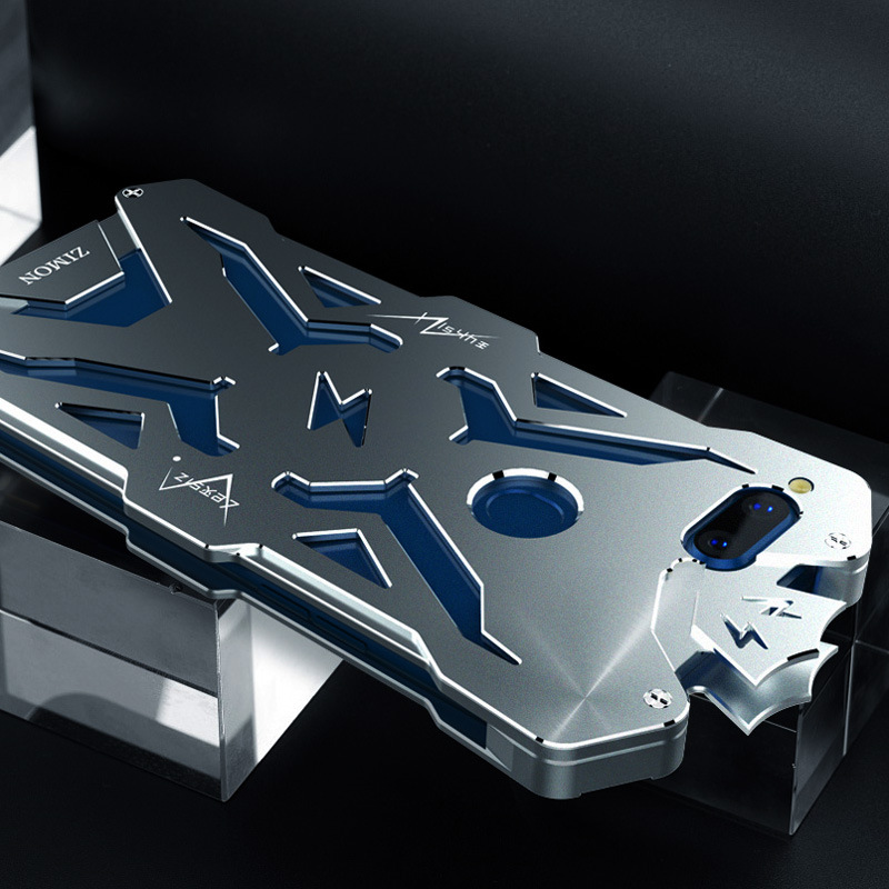 SIMON THOR Aviation Aluminum Alloy Shockproof Armor Metal Case Cover for Huawei Honor 7X