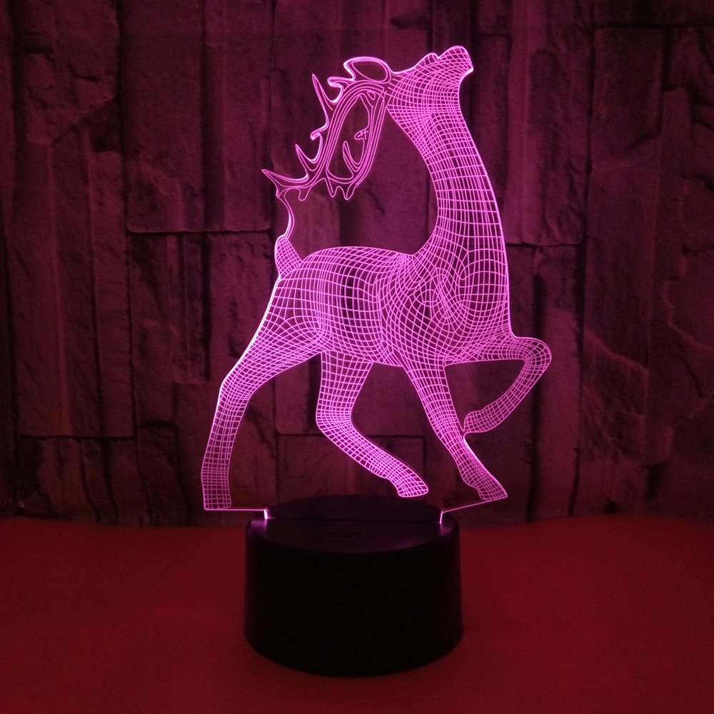 3D Acrylic Visual Lamp Image 2