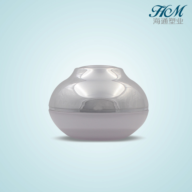 厂家直销高档亚克力双层膏霜瓶 50g面霜瓶 100g眼霜塑料瓶子