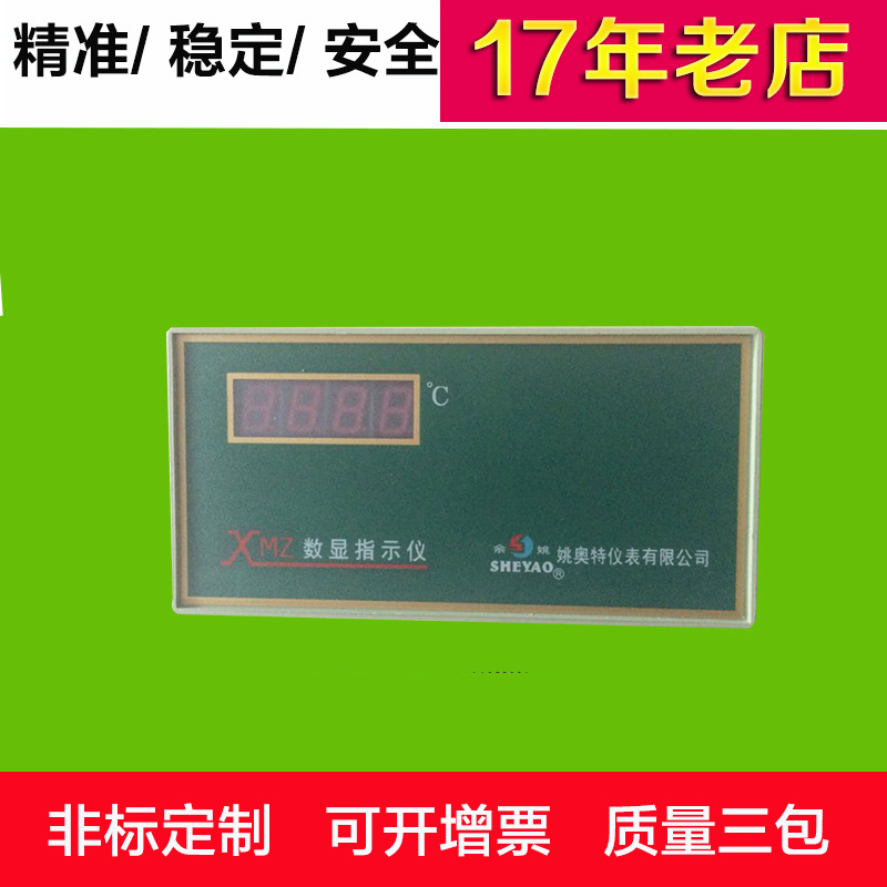 智能数显温度控制仪表 电子式温度指示仪 数字显示仪表XMZ-101