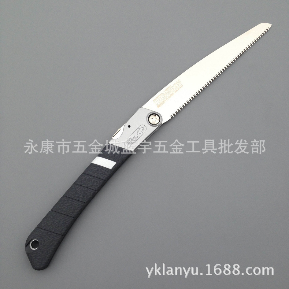 日本冈田锯Z牌折叠锯子TUCK-IN210细目 园林锯子园艺手锯木工锯子