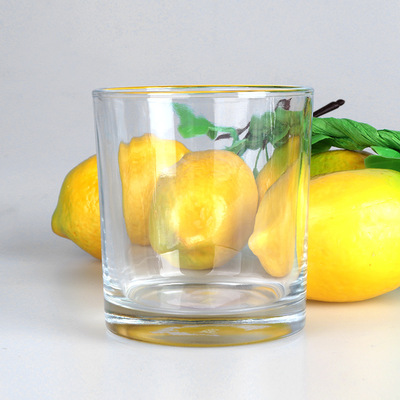 厂家直销无铅玻璃啤酒杯圆形直身杯钠钙玻璃漱口杯酒店专供水杯子|ru