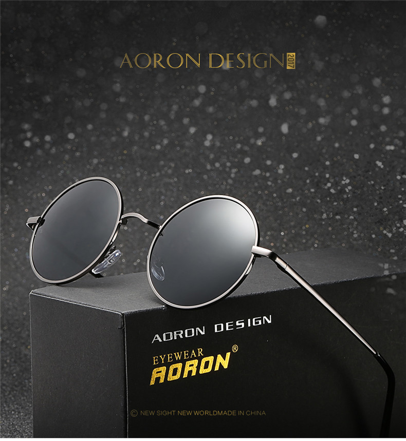 Lunettes de soleil AORON  AOLONG en Métal - Ref 3366061 Image 19
