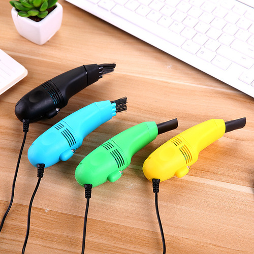 USB Keyboard Vacuum Cleaner Household Mini Handheld Electric Cleaner Laptop Keyboard Cleaning Brush Dust Collector