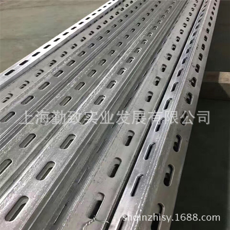 企业集采 冷热镀锌冲孔角钢 3#4#5#单双面冲孔角钢 定尺加工