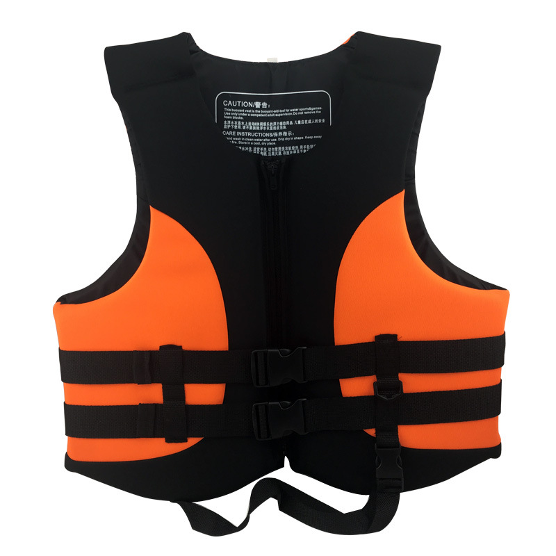 成人儿童大码救生衣加厚耐磨浮力衣便携钓鱼背心矶钓浮潜马甲