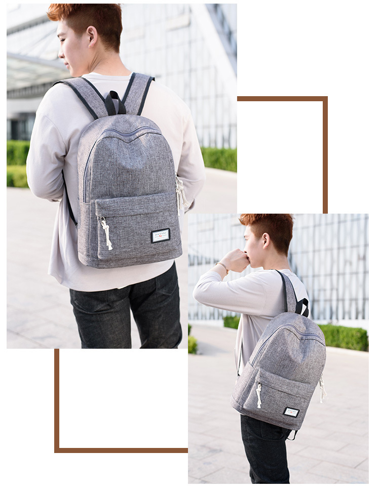 Casual USB Charging Backpack 1