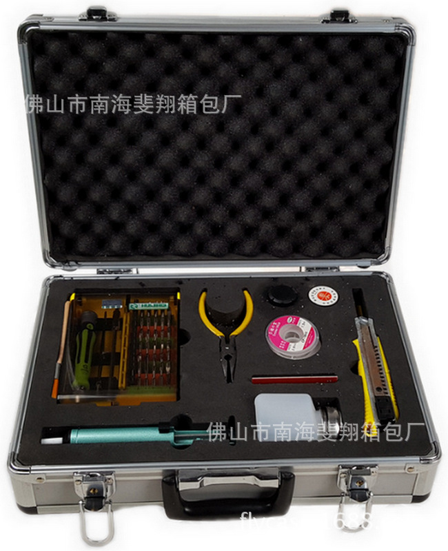 工厂加工定做铝合金工具箱 手提便携式仪器箱 仪表箱 检测工具箱