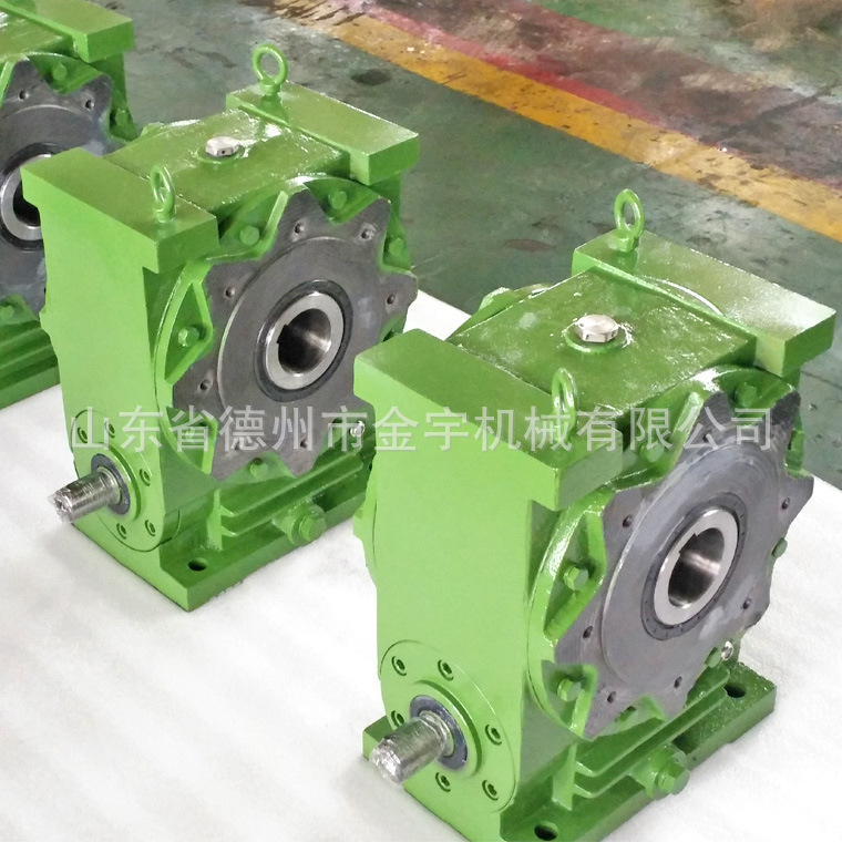 采用ZK1齿形KWS锥面包络圆柱蜗杆减速机