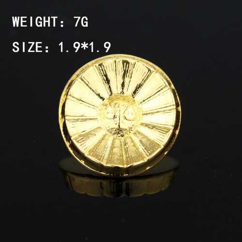 Game peripherals: Ace Attorney 5 metal badge, Japanese lawyer game comic brooch