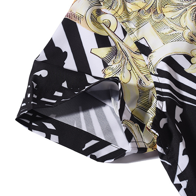 Fashion Trendy Brand Young Hip-Hop Men’s Shirts