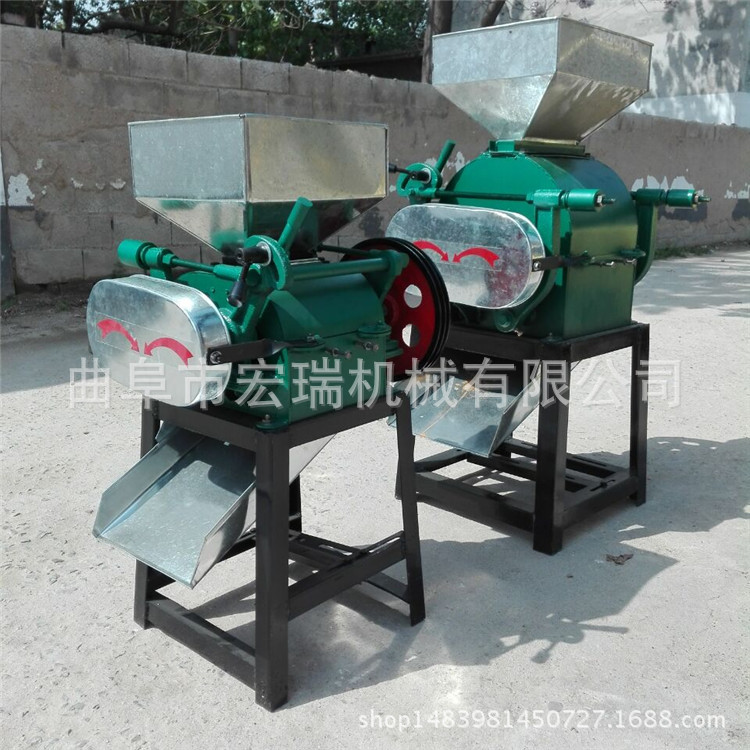 食品宏瑞牌熟花生破碎机，小型家用打花生碎的机器粮食加工设备3