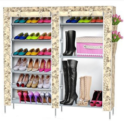 供應雙七十壹格簡易鞋櫃 雙七九格 無紡布牛津布鞋櫃