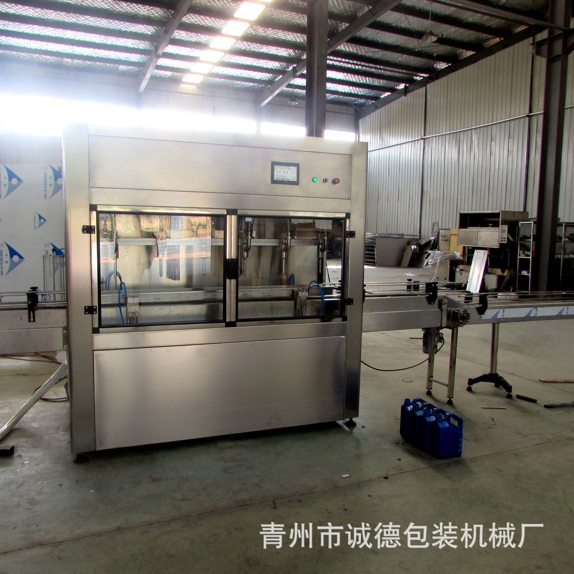 全自动称重式灌装机  洗衣液灌装机  粘稠液体灌装机  高精度灌装