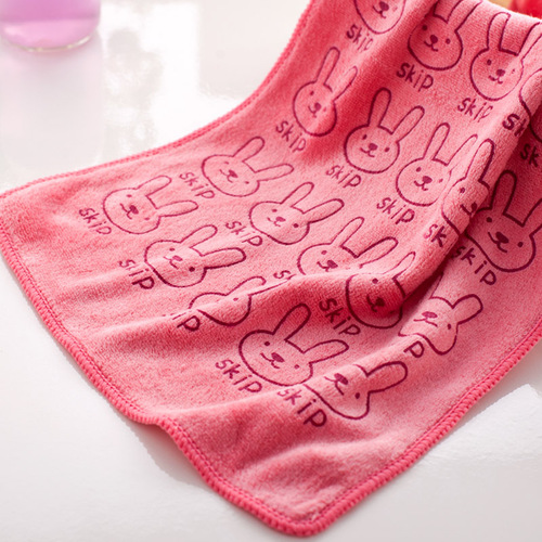 Towel source microfiber cartoon face wash towel supermarket absorbent face towel gift car towel