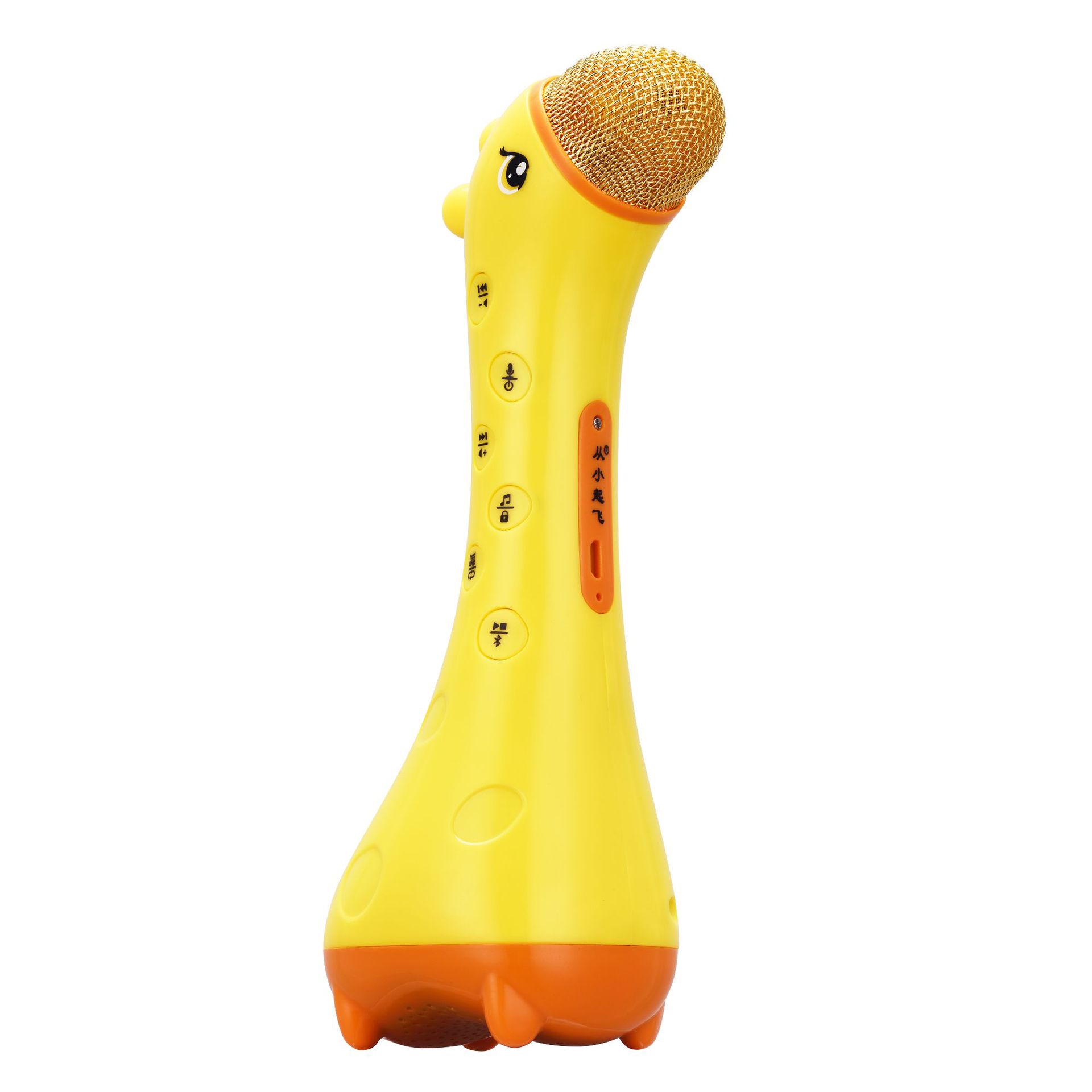 小鹿掌上ktv 兒童話筒無線藍牙麥克風卡拉ok 音樂玩具故事機