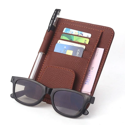 Holder Car Glasses Case Car: Car Glasses Clip/Bill Clip