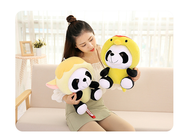 12 Zodiac Panda Doll 12 Constellation Plush Toy 1 Piece display picture 2