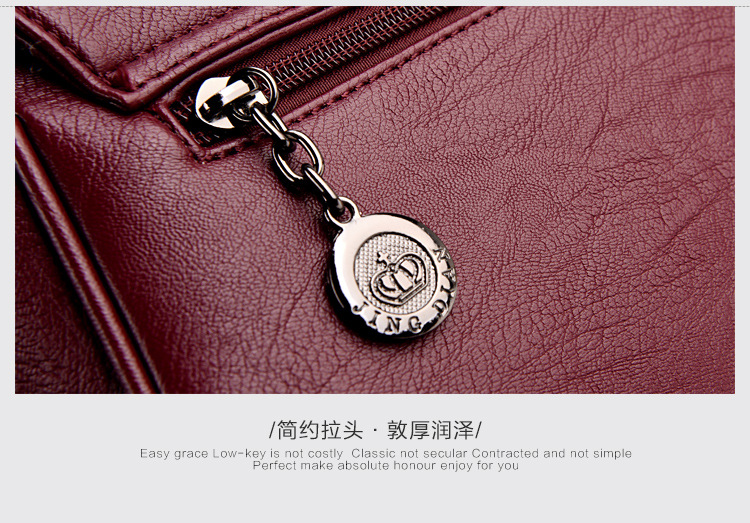 Korean version PUShoulder bag (Bronze gold)NHPB0335-Bronze gold