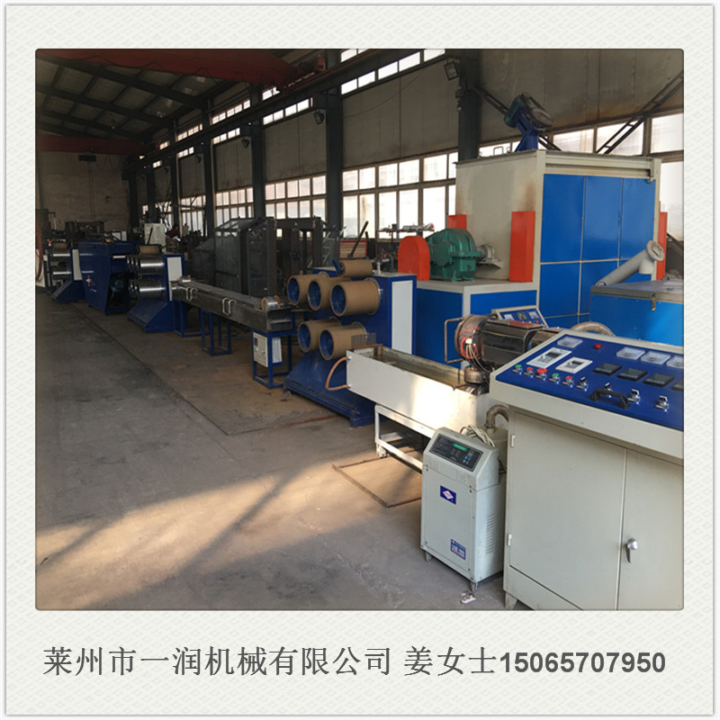 圆丝拉丝机 聚脂PET圆丝拉丝机组 PP扫把丝拉丝机 PET塑料刷丝机