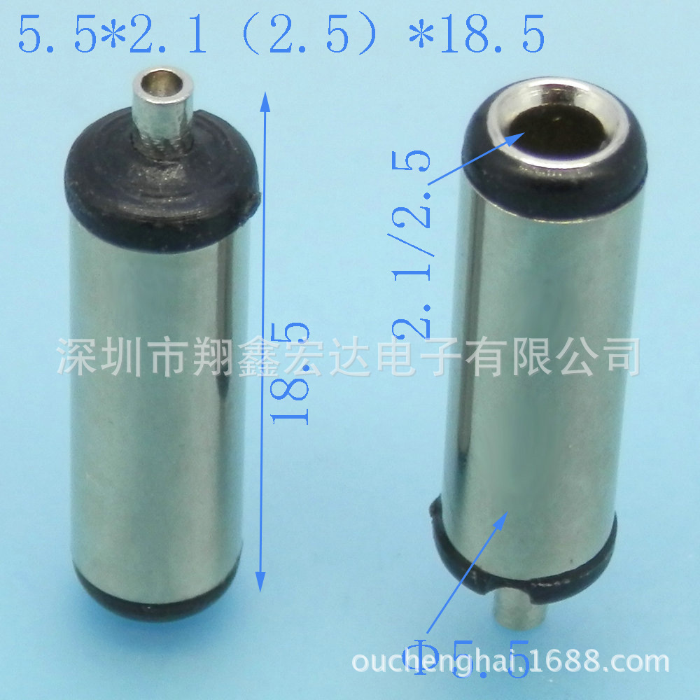 厂家直销4PIN母转LED灯饰刺破免焊式防水DC直流电源插头线连接器