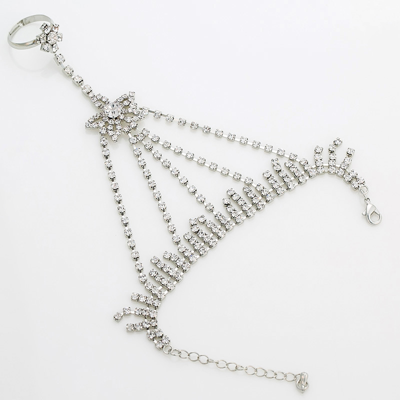 韩版经典个性时尚潮女混搭手链手镯时尚夸张精美款b113