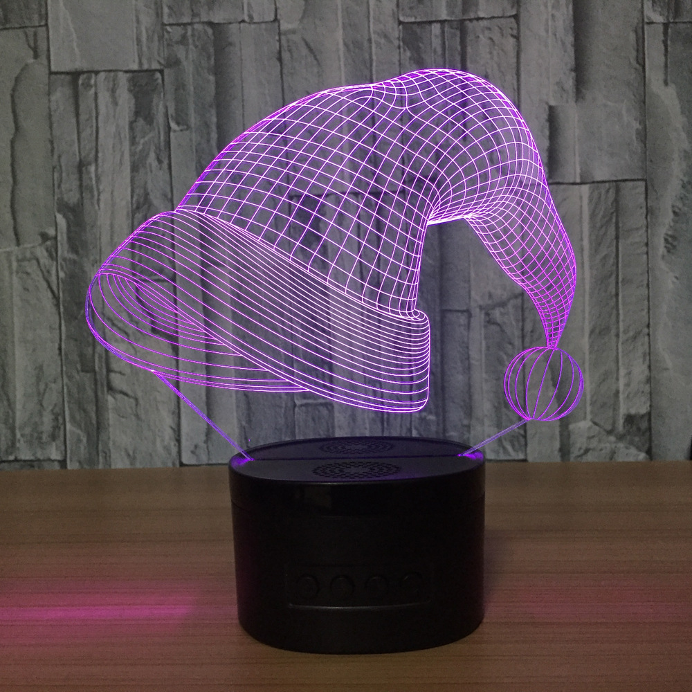 3D灯 七彩触控LED视觉灯 气氛礼品台灯