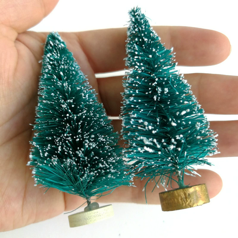 7.5cm [Cedar Christmas Tree] Pine tree shooting set model DIY mini finished small tree accessories