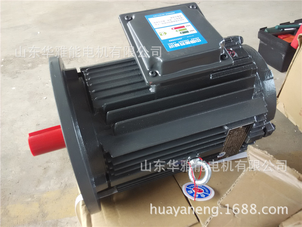 冷却水塔电机YE2电机YE2-132S2-2-7.5电机闷盖设计特殊轴无风扇罩