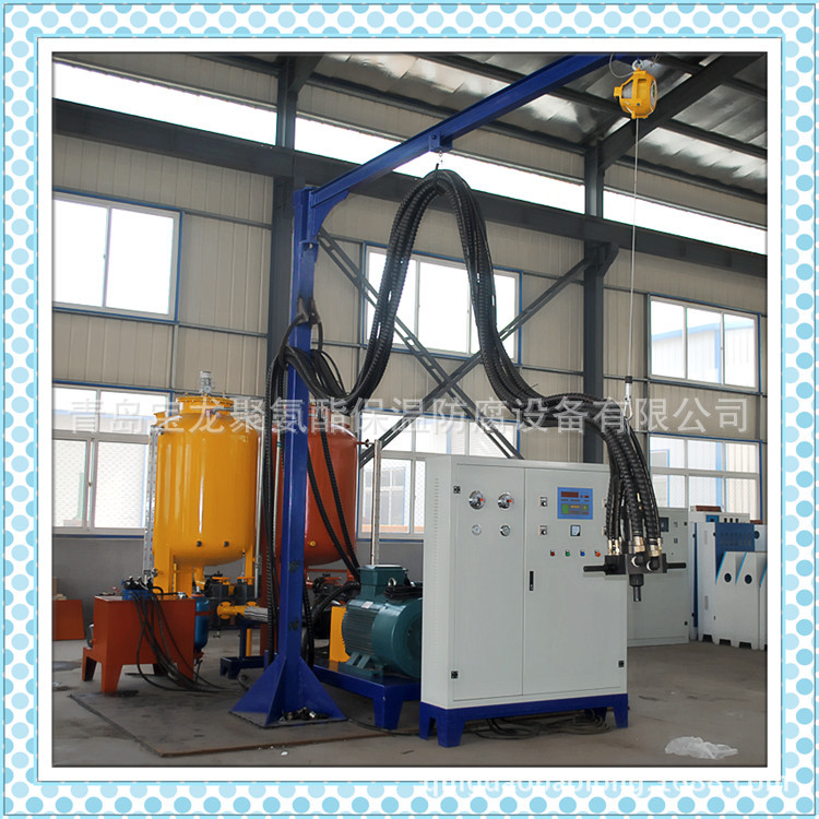 供应高压发泡机械、聚乙烯PE管材聚氨酯PU发泡保温设备