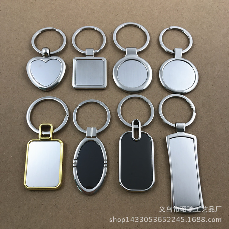 Small gifts car metal key chain round advertising promotional key pendant lettering small gifts Small gifts car metal key chain round advertising promotional key pendant lettering small gifts