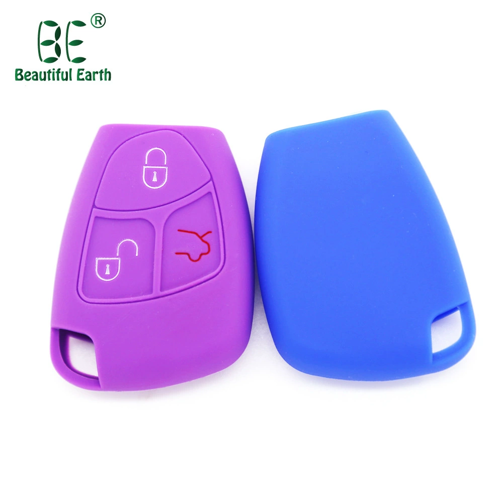 Трансграничная Внешняя торговля ryhx подходит для силиконового чехла для ключей Mercedes-Benz B-класса, аксессуары для салона автомобиля E-Class, мягкая резина, противоугонное устройство, защитный чехол