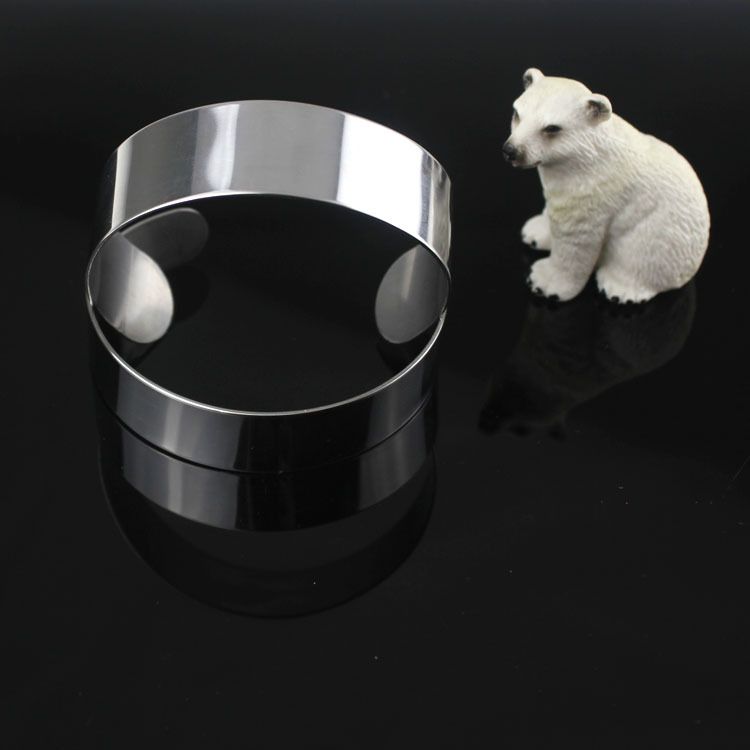 Solo espejo 304 núcleo interno de acero inoxidable pulsera de cuero casera núcleo interno (pulsera de bricolaje hecha a mano)