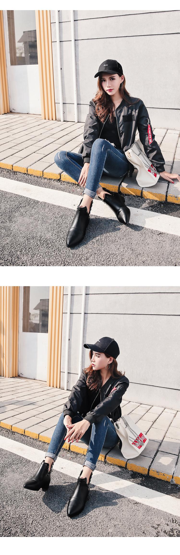 Bottes femme en PU artificiel - Ref 3355025 Image 8