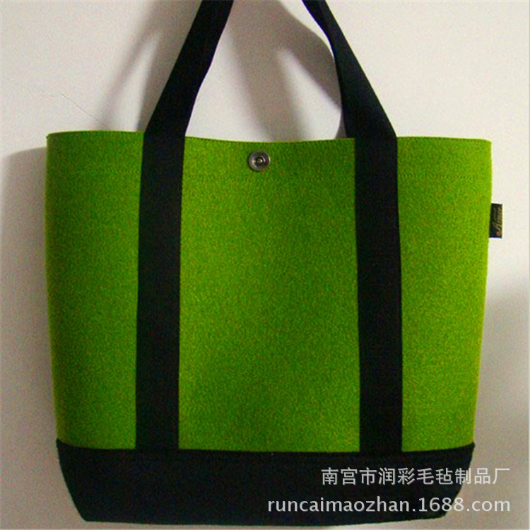 批发毛毡包时尚手提毛毡包平板电脑包商务休闲毛毡包