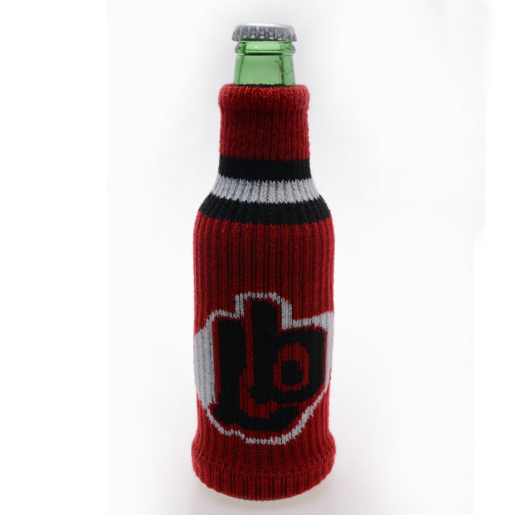 针织毛线酒瓶套 欧美热销圣诞酒瓶装饰套 针织套